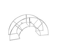 Sauvic 03304 - Soporte Manguera Super Grande Inoxidable, 18/8