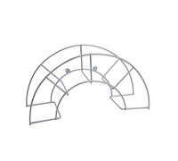 Sauvic 03312 - Soporte Manguera plastificado, 60x22x30 cm, Color Gris