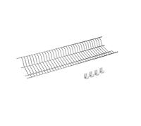Sauvic Escurreplatos en Acero Inoxidable 18/8 para armarios de 65 cm.