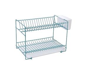 Sauvic ESCURREPLATOS PEQUEÑO Vintage Turquesa