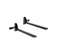 Sauvic Tendedero de Pared abatible Acero galvanizado de Color Negro