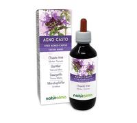 Sauzgatillo (Vitex agnus-castus) frutos Tintura Madre sin alcohol Naturalma - Extracto líquido gotas 200 ml - Complemento alimenticio - Vegano