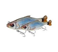 Savage Gear 3D Cucaracha de Cola Dura - Swimbait ultrarrealista para Pesca de Agua Dulce y Depredadores, Cebo Duro de Larga duración, acción de Cola pulsante, Roach 13.5cm