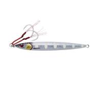Savage Gear 3D Slim Jig Minnow Fast Sinking 40 g hasta 100 g Speed-Jig Pilker Speed-Jig Pilker - Señuelo de perfil de sardina (40 g, blanco hueso)