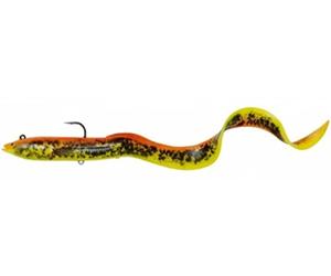 Savage Gear 4D Real Eel - Señuelo de Goma para Lucio, Color Dorado Ambulance, Longitud/Peso: 20 cm/38 g