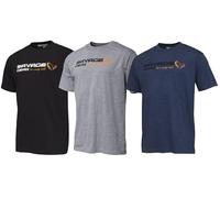 Savage Gear Camiseta con el Logotipo de la Firma - Camiseta de algodón de Primera Calidad para Pesca y Actividades al Aire Libre para Pescadores, campistas y Cazadores | Suave, Transpirable,L
