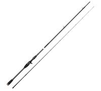 Savage Gear Caña de Pescar con señuelo, SG2 Crankbait Especialista Caña Baitcasting para Peces Depredadores, lucioperca lucioperca,2.28m Acción Moderada, Robusta, Negro, Unisex