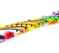 Savage Gear Cannibal Shad 6,8 cm / 3 g Firetiger