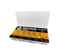 Savage Gear Costilla Gusano Juego / 60pcs Pesca Señuelos & Caja