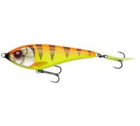 Savage Gear Deviator Swim - Jerkbait, color: Golden Amb, longitud/peso/comportamiento de natación: 10,5 cm/35 g/lento hundimiento