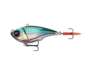 Savage Gear Fat Vibes XL - Lipless Crankbait para Lucio, lucioperca y Siluro - Sonajero Fuerte, Señuelo de Largo Alcance para Aguas Abiertas, Estructura y Condiciones turbias Firetiger 10 cm