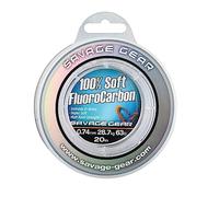 Savage Gear Hilo de fluorocarbono suave, 0.33mm 50m 7kg 15.2lb
