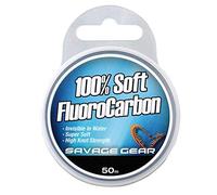 Savage Gear Hilo de fluorocarbono suave, 0.92mm 15m 40.5kg 89lb