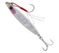 Savage Gear Micro Jig para pesca marina, 3 cm, 5 g, Flatline TG, color: UV White Glow