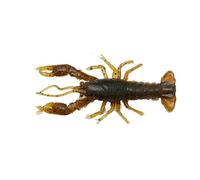 Savage Gear Ned Craw - Realistic Crawfish Imitation for Bass Fishing, Cold Water Crawfish Ned Bait, Salt-Infused Duratech Material, Lifelike Crawfish Action for Predator Fishing Black/Red 6.5 cm