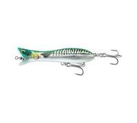 Savage Gear Panic Popper - Señuelo de Pesca de caballa Verde de 14 cm, Resistente y soporta hasta 54,4 kg de presión