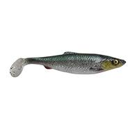 Savage Gear Pez de goma 4D, color verde y plateado, longitud / peso: 9 cm / 5 g