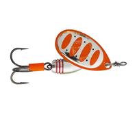 Savage Gear Rotex Spinner Señuelo de cuchara para pesca multicolor Fluro Orange Silver Talla:2