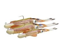 Savage Gear Swim Squid RTF - Señuelo de Pesca de Altura para Depredadores de Agua Salada - Imitación Realista de Calamar con acción natatoria y Olor Naturales, Pink Glow 25 cm