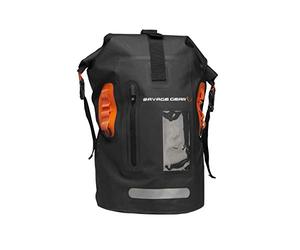 Savage Gear WP Rollup Rucksack - Mochila de Pesca Impermeable, Correas Ajustables para Pescadores de Banco, Senderismo, Camping, Aventuras al Aire Libre, Almacenamiento de Equipo Impermeable 40L