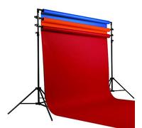 Savage Multiple Polevault Stand, Soporte con 4 Barras para Múltiples Fondos para Sesión de Fotos, Atrezzo para Fotografía, Negro Mate