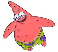 Savage Patrick - Bob Esponja - Pin coleccionable oficial de 3.8 cm, S, Esmalte, No es una piedra preciosa