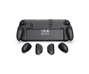 Savage Raven by Skull & Co. NeoGrip para Nintendo Switch 2: una Funda rígida de Mano de Agarre ergonómico con empuñaduras reemplazables [sin Funda de Transporte] - Negro