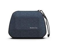SAVAGE RAVEN Skull & Co. Controller Case: Portable Hard Shell Protective Travel Carrying Case for All Controllers (PS4/Switch Pro/Xbox/Other 3rd Party Controllers) - Denim