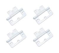 Savagrow Bisagras de puerta sin embutir 2pcs Bisagra desmontable para puerta de gabinete de muebles, color blanco