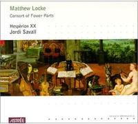 Savall - Matthew Locke: Consort of Fower parts