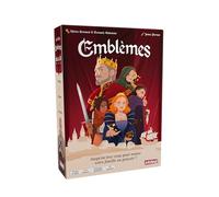 SAVANA Emblemas - Juego de mesa estratégica familiar - Lucha por el poder en un reino dividido - Juego de cartas desde 10 años - 3 a 5 jugadores, 20 minutos