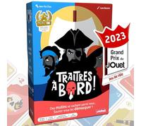 SAVANA Traitres a bordo - Juego de mesa - Gran Premio del Juguete 2023 - Juego de identidad secreta - Juego de viaje y bolsillo - Juego de cartas a partir de 10 años