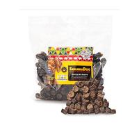 SavannaDog Happen mit Zanahoria 800g - Golosinas para perros sin cereales e hipoalergénicas, golosinas para perros con carne de avestruz, golosinas para perros con valiosa fibra