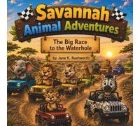 Savannah Animal Adventures: The Big Race to the Waterhole