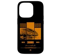 Savannah Monitor Modern Streetwear Reptile Keeper Carcasa para iPhone 14 Pro