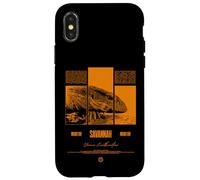Savannah Monitor Modern Streetwear Reptile Keeper Carcasa para iPhone X/XS
