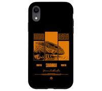 Savannah Monitor Modern Streetwear Reptile Keeper Carcasa para iPhone XR
