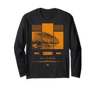 Savannah Monitor Modern Streetwear Reptile Keeper Manga Larga
