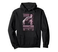 Savannah Monitor Ropa de Calle Moderna Guardián de Reptiles Sudadera con Capucha