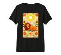 Savannah Predator Mane Roar Cat Wild Camiseta Premium
