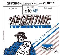 Savarez 1212 Argentine (Jazz Acoustic Guitar) Plain Steel, Ball End
