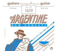 Savarez 1610 - Juego Cuerdas Cuerdas Guitarra Acústica Argentine Loop End (10-45) Extra Light con bola