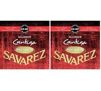 Savarez 510ARP Cuerdas para Guitarra Clásica Alliance Cantiga Premium Juego Tensión Normal (Paquete de 2)