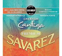 Savarez 510Mrjp Cuerdas para Guitarra Clásica Creation Cantiga Premium Juego Tensión Mezcla Normal/Alta
