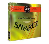Savarez 656167 - Cuerdas para Guitarra Clásica New Cristal Classic juego 540CR Tensión normal, rojo