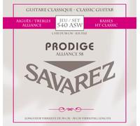Savarez Cuerdas de guitarra clásica Prodige 38 1/8-3/4 tamaño 3/4-7/8 carbono Gw 540ASW