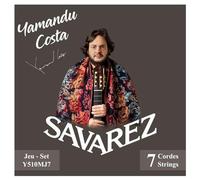 SAVAREZ - Cuerdas de guitarra - Juego de 7 cuerdas Yamandu Costa Signature