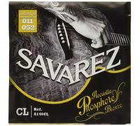 Savarez Cuerdas para Guitarra acústica juego acoustic phosphor bronze custom light .011-.052w A140CL