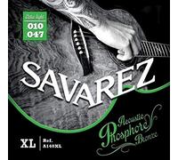 Savarez Cuerdas para Guitarra acústica juego acoustic phosphor bronze extra light .010-.047w A140XL
