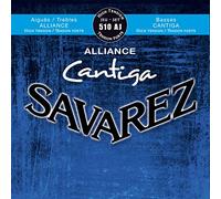 Cuerdas Savarez para guitarra clásica Alliance Cantiga, tensión alta, azul, 510AJ